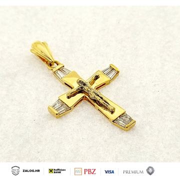 ZLATNI KRIŽ 5.70G 14K ***DO 24 RATE*** R1!