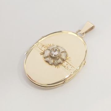 ZLATNI MEDALJON PREKLOPNI 14K 5,41g ***DO 24 RATE***