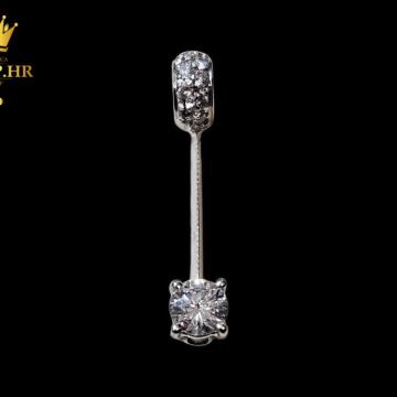 ZLATNI PRIVJESAK 18K S DIJAMANTIMA 0.25CT / R1 RATE!!