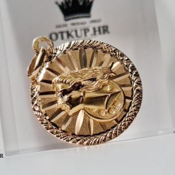 ZLATNI PRIVJESAK 5,35g (18k) / R1, RATE !