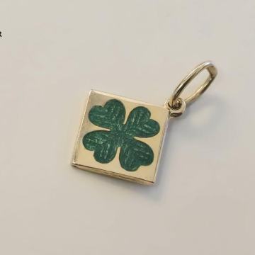 ZLATNI PRIVJESAK "DJETELINA" / R1, RATE !