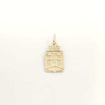 ZLATNI PRIVJESAK GRADA ZAGREBA 14K 1,23G **DO 24 RATE** R1!