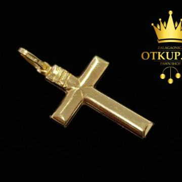 ZLATNI PRIVJESAK KRIŽ 1,40G (14K) / R1, RATE !