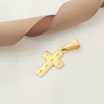 ZLATNI PRIVJESAK KRIŽ 585 14K 0,62 ***DO 24 RATE*** R1!