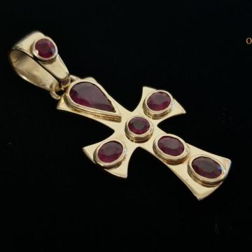 ZLATNI PRIVJESAK KRIŽ 7,17g (14K) / R1, RATE !