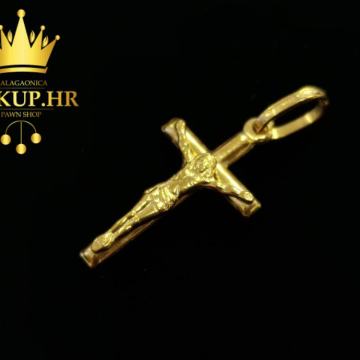 ZLATNI PRIVJESAK RASPELO 0,92G (18K) / R1, RATE !