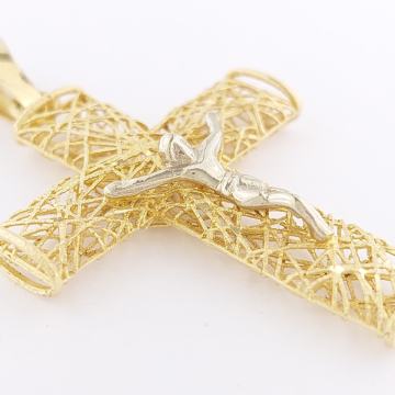 ZLATNI PRIVJESAK RASPELO 14K (585) 3,23 grama NOVO • GOLD SHOP •