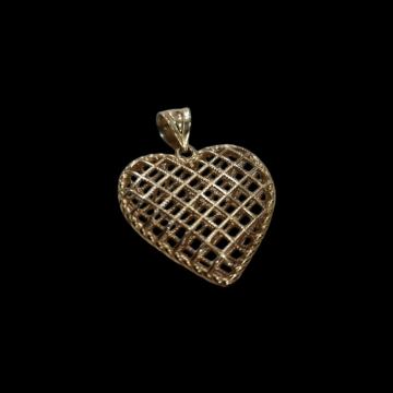 ZLATNI PRIVJESAK SRCE 14K .585 2,13G *DO 24 RATE* POVOLJNO! R1!