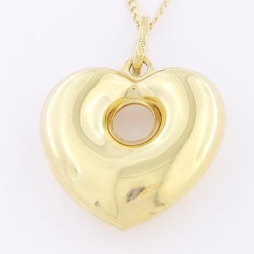 ZLATNI PRIVJESAK SRCE GLAT 14K (585) 3,00g NOVO • GOLD SHOP •