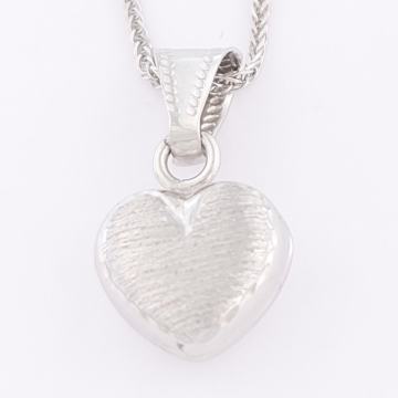 ZLATNI PRIVJESAK SRCE MAT-GLAT 14K (585) 1,10g NOVO • GOLD SHOP •