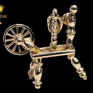 ZLATNI PRIVJESAK VRETENO 14K / R1, RATE ! /