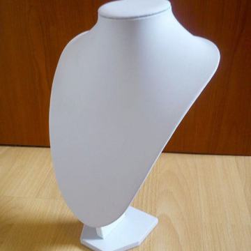 Stalak za izlaganje ogrlica, eko-koža (32 cm)