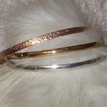 3 NARUKVICE - ZLATNA, SREBRNA I ROSE GOLD - NOVO