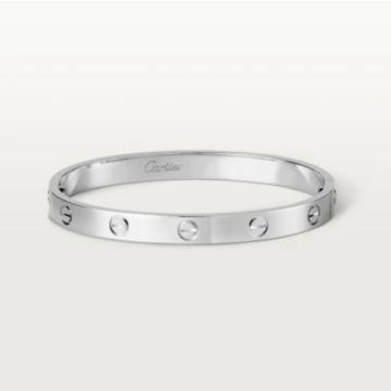 Cartier Love white gold narukvica