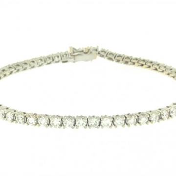 DIJAMANTNA ZLATNA NARUKVICA TENIS 18K 18,89 grama NOVO • GOLD SHOP •