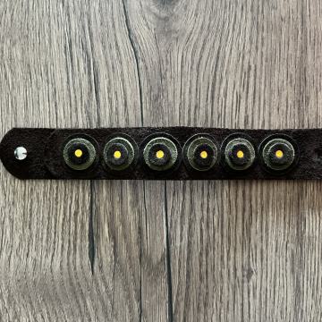 Geometrijska kožna narukvica