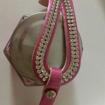 KOŽNA NARUKVICA! CANGO&RINALDI! Sa Swarovski kristalima