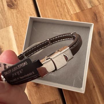 Muska Narukvica Koza/Celik