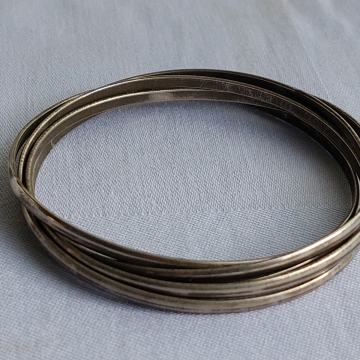 NARUKVICA - 5 metalnih prstenova. Mob