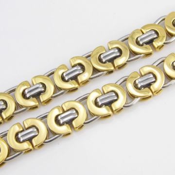 Narukvica čelik plosnata 8mm -21cm