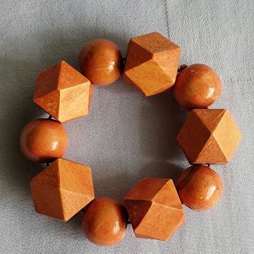 NARUKVICA. Drveni 14 kutni elementi. Mob