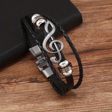 Narukvica s glazbenim notama, za muškarce i žene, za parove
