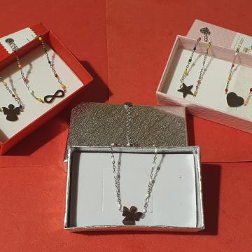 Narukvica kirurški čelik anđeo, zvijezda, srce ili infinity