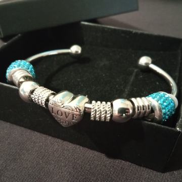 Narukvica kirurški čelik bangles s privjescima