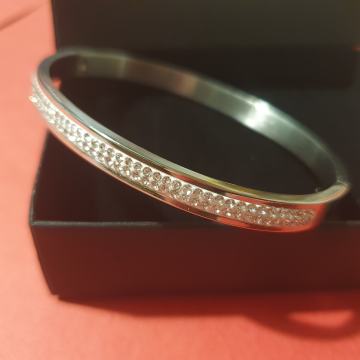 Narukvica kirurški čelik sa cirkonima