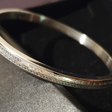 Narukvica kirurški čelik čvrsta sa tiskom