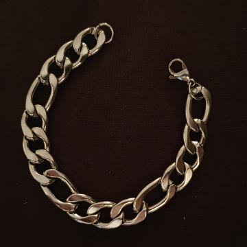 Narukvica kirurški čelik figaro vez 11 mm