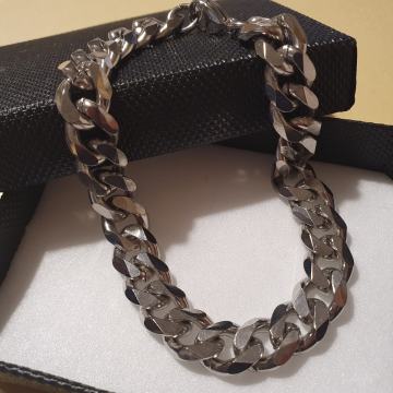 Narukvica kirurški čelik kubanski vez 9 mm