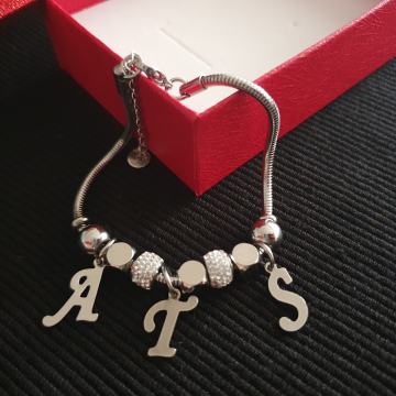 Narukvica kirurški čelik like Pandora BIRATE PRIVJESKE