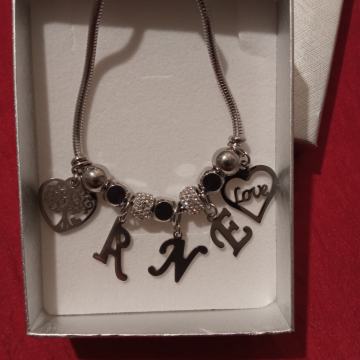 Narukvica kirurški čelik like Pandora BIRATE PRIVJESKE