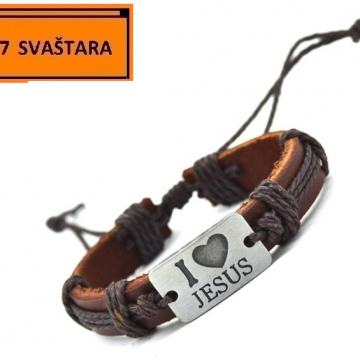 Narukvica kožna - UNISEX - model 127