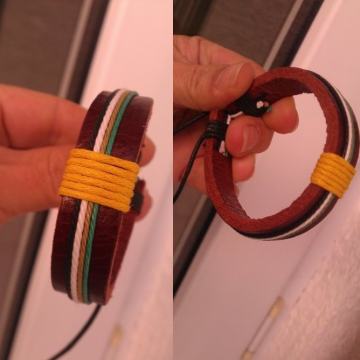 Narukvica kožna - UNISEX - model 16