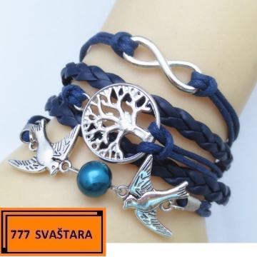 Narukvica kožna - UNISEX - model 172