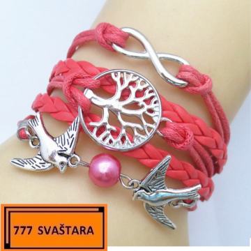 Narukvica kožna - UNISEX - model 173