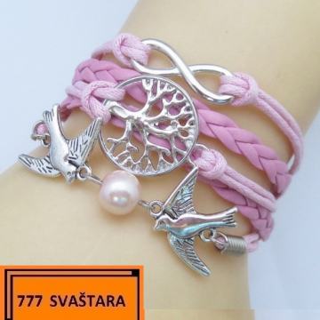 Narukvica kožna - UNISEX - model 174