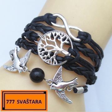 Narukvica kožna - UNISEX - model 175