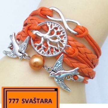 Narukvica kožna - UNISEX - model 179