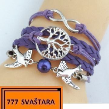 Narukvica kožna - UNISEX - model 181