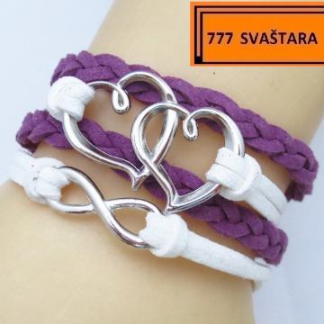 Narukvica kožna - UNISEX - model 185