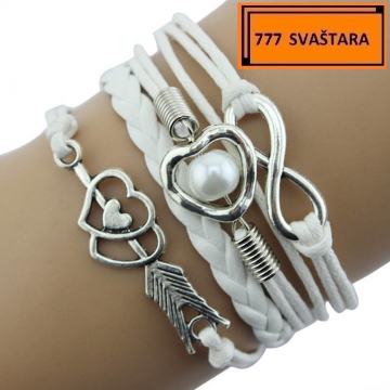 Narukvica kožna - UNISEX - model 197