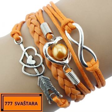 Narukvica kožna - UNISEX - model 201