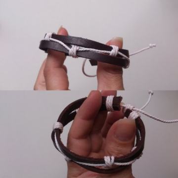 Narukvica kožna - UNISEX - model 49