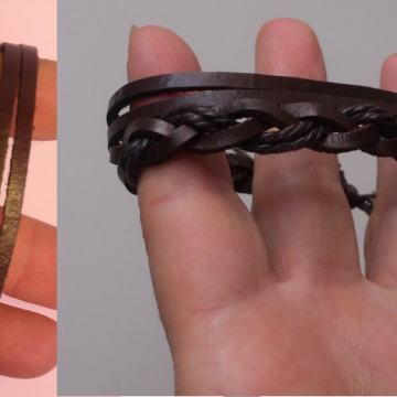 Narukvica kožna - UNISEX - model 59