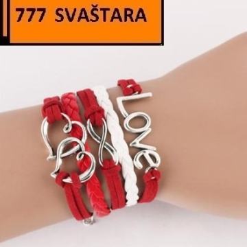 Narukvica kožna - UNISEX - model 63