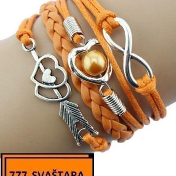 Narukvica kožna - UNISEX - model 71