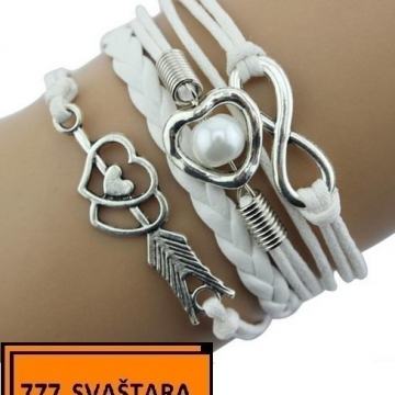 Narukvica kožna - UNISEX - model 76